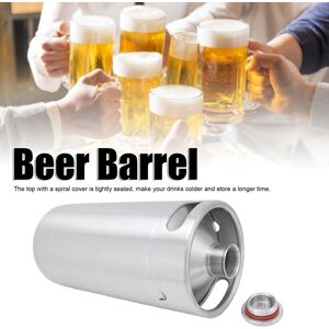 3.6l Beer Keg Mini Stainless Steel Beer Barrel With Lid For Home Hotel Wine Sg 3.6l Beer Keg Mini Stainless Steel Beer Barrel With Lid For Home Hotel Wine Sg