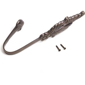 Onestopdiy New 6 X Curtain Classic Leaf Style Holdback / Tie Back Antique Brass Finish - On Onestopdiy New 6 X Curtain Classic Leaf Style Holdback / Tie Back Antique Brass Finish - On