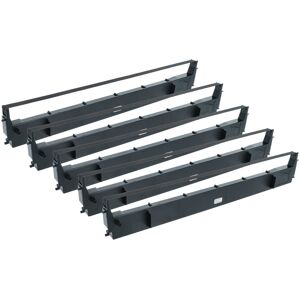 Vhbw 5x Ink Ribbon For Epson Fx 185 Fx 286 Fx 1180 Fx 286e Fx 1050 Fx 1170 Black Vhbw 5x Ink Ribbon For Epson Fx 185 Fx 286 Fx 1180 Fx 286e Fx 1050 Fx 1170 Black