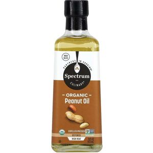 Spectrum Culinary, Organic Peanut Oil, Expeller Pressed, 16 Fl Oz (473 Ml) Spectrum Culinary, Organic Peanut Oil, Expeller Pressed, 16 Fl Oz (473 Ml)