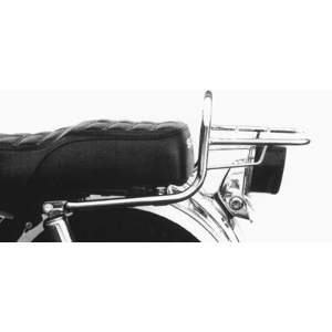 Suzuki Gn125 Luggage Rack / Top Box Carrier - Chrome Hepco & Becker (1991-1996) Suzuki Gn125 Luggage Rack / Top Box Carrier - Chrome Hepco & Becker (1991-1996)