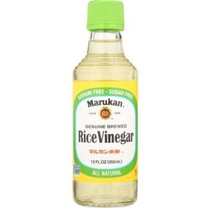 Genuine Brewed Rice Vinegar 12 Oz(Case Of 6) By Marukan Genuine Brewed Rice Vinegar 12 Oz(Case Of 6) By Marukan