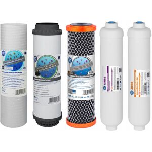 Aquafilter Replacement Filters For 6 Stage Reverse Osmosis Ro 12 Months Service Aquafilter Replacement Filters For 6 Stage Reverse Osmosis Ro 12 Months Service