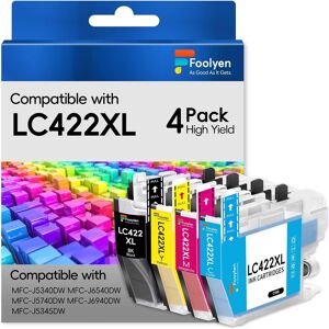 Lc422xl Ink Cartridges For Brother Lc-422xl Lc-422val Ink Cartridges Multipack F Lc422xl Ink Cartridges For Brother Lc-422xl Lc-422val Ink Cartridges Multipack F