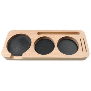 Sodial 3x(58 Mm Wooden Coffee Tamper Station Stand Coffee Portafilter Holder3218 Sodial 3x(58 Mm Wooden Coffee Tamper Station Stand Coffee Portafilter Holder3218