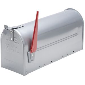 Sterling Mb22s Mississippi Aluminium Us Mailbox, Silver, Large Sterling Mb22s Mississippi Aluminium Us Mailbox, Silver, Large