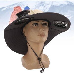 Fan Hat Upf50 Sun Bucket Hat 3 Speeds Wide Brim For Men Women Fan Hat Upf50 Sun Bucket Hat 3 Speeds Wide Brim For Men Women
