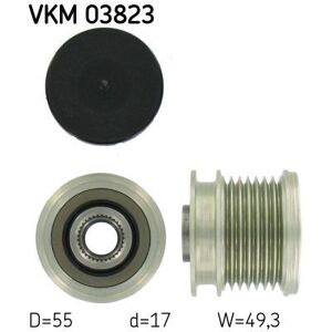 SKF VKM 03823 Alternator Pulley - Alternator pulley with 7 ribs SKF VKM 03823 Alternator Pulley - Alternator pulley with 7 ribs