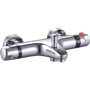 Kingbath Round Thermostatic Exposed Bath Shower Mixer Tap Faucet With Shower Kit For Bat Kingbath Round Thermostatic Exposed Bath Shower Mixer Tap Faucet With Shower Kit For Bat