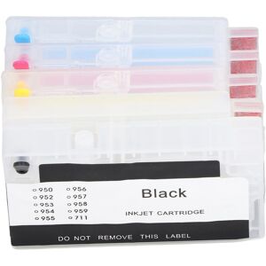 ▂4 Colors Ink Cartridge With Permanent Chip Refillable Ink Box Replacement P ▂4 Colors Ink Cartridge With Permanent Chip Refillable Ink Box Replacement P