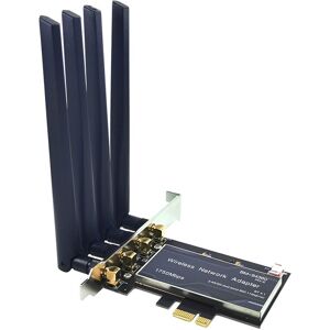 Sodial 3x(Pcie Wifi Card Bcm94360 2.4g/5g Dual Band Card 1750mbps Black R8l2)4517 Sodial 3x(Pcie Wifi Card Bcm94360 2.4g/5g Dual Band Card 1750mbps Black R8l2)4517