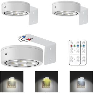 3 Pack Picture Light Battery Operated Painting Lights, Wireless Magnetic Display 3 Pack Picture Light Battery Operated Painting Lights, Wireless Magnetic Display