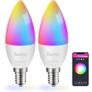 Smart Bulb E14 Light Wifi Led Candle Bulbs C37, Music Sync 5w 2700k-6500k Rgb+wa Smart Bulb E14 Light Wifi Led Candle Bulbs C37, Music Sync 5w 2700k-6500k Rgb+wa