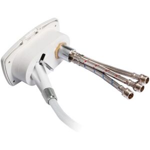 Osculati New Edge Shower Box White Nylon Hose 2.5 Mm Crosswise Shower Outlet - 1 Pc Oscu Osculati New Edge Shower Box White Nylon Hose 2.5 Mm Crosswise Shower Outlet - 1 Pc Oscu