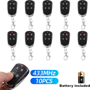 Does Not Apply 5/10pcs 433mhz Remote Control Electric Gate Garage Door Opener Remote Control Du Does Not Apply 5/10pcs 433mhz Remote Control Electric Gate Garage Door Opener Remote Control Du
