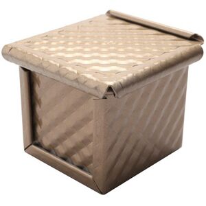 Sodial 2x(2pcs Square Loaf Pan With Lid Toast Mold Bread Pan Pullman Loaf Pan With9072 Sodial 2x(2pcs Square Loaf Pan With Lid Toast Mold Bread Pan Pullman Loaf Pan With9072