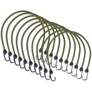 Sodial 3x(Bungee Cord High Elasticity Rubber Tied Rope With Hooks Outdoor Tent1796 Sodial 3x(Bungee Cord High Elasticity Rubber Tied Rope With Hooks Outdoor Tent1796