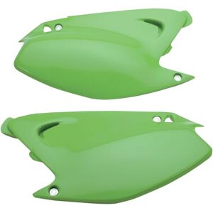 Ufo Side Panels For Kawasaki Kx125 Kx250 2003-2008 Green Ufo Side Panels For Kawasaki Kx125 Kx250 2003-2008 Green