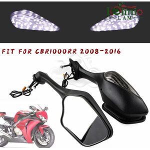 Eurowagens Rear View Mirror Fit Honda Cbr1000rr Cbr 1000rr Led Turn Signal Eurowagens Rear View Mirror Fit Honda Cbr1000rr Cbr 1000rr Led Turn Signal