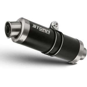 Exhaust Storm By Mivv Muffler Oval Nero Steel Suzuki Gsf 1200 Bandit 1996 > 2000 Exhaust Storm By Mivv Muffler Oval Nero Steel Suzuki Gsf 1200 Bandit 1996 > 2000