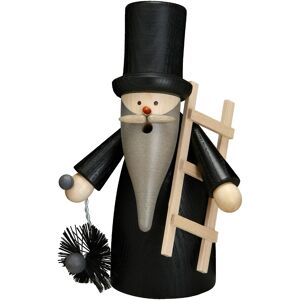 Seiffener Volkskunst German Incense Smoker Chimney Sweeper Gnome, Height 16 Cm / 6 Inc.. Sv 12317 New Seiffener Volkskunst German Incense Smoker Chimney Sweeper Gnome, Height 16 Cm / 6 Inc.. Sv 12317 New