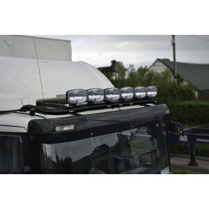 Bragan™ Roof Spot Light Bar + Led For Scania P G R Pre 2009 Standard Sleeper Truck Black Bragan™ Roof Spot Light Bar + Led For Scania P G R Pre 2009 Standard Sleeper Truck Black