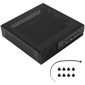 2x(Itx Computer Case Tx02 Desktop Case Industrial Control Htpc Case J3d7)5966 2x(Itx Computer Case Tx02 Desktop Case Industrial Control Htpc Case J3d7)5966