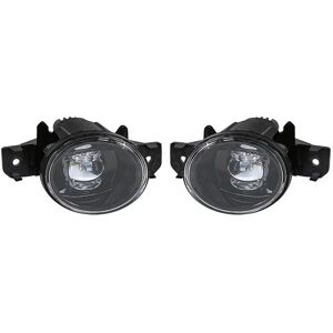 Eurowagens Front Fog Light Set Led Black Ultra White For Renault Laguna 01-05 Pair Lamps Eurowagens Front Fog Light Set Led Black Ultra White For Renault Laguna 01-05 Pair Lamps
