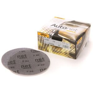 Autonet Mirka Hook & Loop 3" 77mm Mesh Sanding Discs P180 Box 50 Autonet Mirka Hook & Loop 3" 77mm Mesh Sanding Discs P180 Box 50