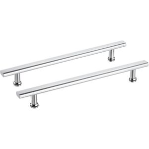 Sourcing Map 2 Pcs Shower Door Handle, 350mm Hole Center Shower Glass Door Pull Sourcing Map 2 Pcs Shower Door Handle, 350mm Hole Center Shower Glass Door Pull