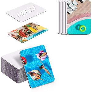 Sodial 3x(40 Pcs Sublimation Magnets Blank 3.5 X 2.3 Inch Personalized Fridge2370 Sodial 3x(40 Pcs Sublimation Magnets Blank 3.5 X 2.3 Inch Personalized Fridge2370