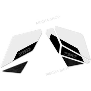 Eurowagens New Xadv 750 Sticker Decals 3d Epoxy Protective Tank Side Adhesives Glare White Eurowagens New Xadv 750 Sticker Decals 3d Epoxy Protective Tank Side Adhesives Glare White