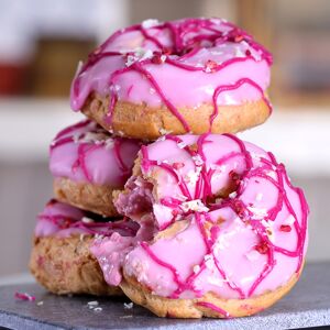 Mademoiselle Desserts Mademoiselle Frozen Raspberry & White Chocolate Chouxnut 1x12ptn ❄ Free D... Mademoiselle Desserts Mademoiselle Frozen Raspberry & White Chocolate Chouxnut 1x12ptn ❄ Free D...