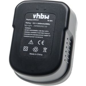 Vhbw Battery For Black & Decker Xtc12ikh 12v Vhbw Battery For Black & Decker Xtc12ikh 12v