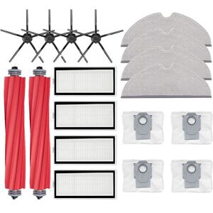 Sodial 4x(For Max Max+ T8 Robot Vacuum Spare Parts Main Side Brush5677 Sodial 4x(For Max Max+ T8 Robot Vacuum Spare Parts Main Side Brush5677