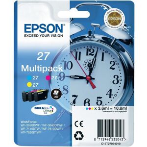 Epson T27 Multicolor Ink Pack - Ink Cartridges for Workforce Epson T27 Multicolor Ink Pack - Ink Cartridges for Workforce