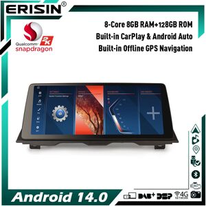 Erisin 12,3\" 8-Core 8+128gb Android 14 Car Stereo Gps Dab+ For Bmw 5 Series F10 F11 Nbt Erisin 12,3\" 8-Core 8+128gb Android 14 Car Stereo Gps Dab+ For Bmw 5 Series F10 F11 Nbt