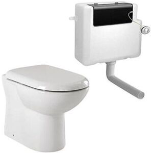 Veebath Bathroom Toilet Pro D Shape Btw Pan With Sc Seat & Concealed Cistern White Wc Veebath Bathroom Toilet Pro D Shape Btw Pan With Sc Seat & Concealed Cistern White Wc
