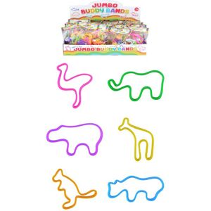 Henbrandt 36 X Pack Of 6 Buddy Band Zoo Animal Bracelets Henbrandt 36 X Pack Of 6 Buddy Band Zoo Animal Bracelets