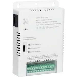 2x(Cctv Camera Supply Distribution Supply 90v-264vac Input To 12v-138631 2x(Cctv Camera Supply Distribution Supply 90v-264vac Input To 12v-138631