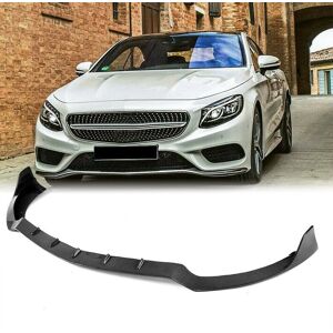 Carmotoring Real Carbon Front Bumper Lip Spoiler For Mercedes S-Class C217 S550 Sport Coupe Carmotoring Real Carbon Front Bumper Lip Spoiler For Mercedes S-Class C217 S550 Sport Coupe