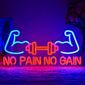 Does Not Apply No Pain No Gain Neon Sign For Gym Decor Gym Neon Sign Light Dumbbell Led Sign We Does Not Apply No Pain No Gain Neon Sign For Gym Decor Gym Neon Sign Light Dumbbell Led Sign We