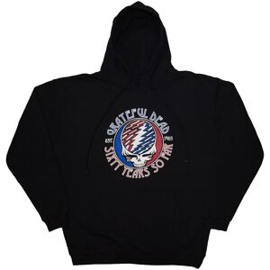 Grateful Dead Unisex Pullover Hoodie: Stealie 60 (Black) (Xx-Large) Grateful Dead Unisex Pullover Hoodie: Stealie 60 (Black) (Xx-Large)