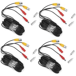 10m 4x Bnc Video Power Cable Cctv Wire Cord Security System Accessory Ct 10m 4x Bnc Video Power Cable Cctv Wire Cord Security System Accessory Ct