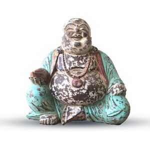 Ancient Wisdom Vintage Style Large Hand Carved Wooden Buddha Statue - Wood 40cm 16" Figure Ancient Wisdom Vintage Style Large Hand Carved Wooden Buddha Statue - Wood 40cm 16" Figure