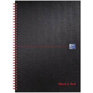 Black N Red Black N' Red Wirebound Ruled Hardback Notebook 140 Pages A4 (Pack Of 5) Black N Red Black N' Red Wirebound Ruled Hardback Notebook 140 Pages A4 (Pack Of 5)
