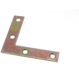 200 X Flat Corner Brace Angle Brackets Yzp Steel 75mm ( 3 Inch ) Onestopdiy Ne 200 X Flat Corner Brace Angle Brackets Yzp Steel 75mm ( 3 Inch ) Onestopdiy Ne