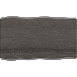 vidaXL Dark Grey 100x60x6cm Wooden Table Top - Table Type vidaXL Dark Grey 100x60x6cm Wooden Table Top - Table Type