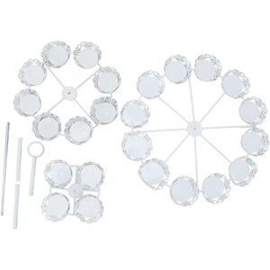 ㄧcupcake Stand For 24 Cupcakes 3 Tier Pastry Serving Display Stand Iron Dessert ㄧcupcake Stand For 24 Cupcakes 3 Tier Pastry Serving Display Stand Iron Dessert