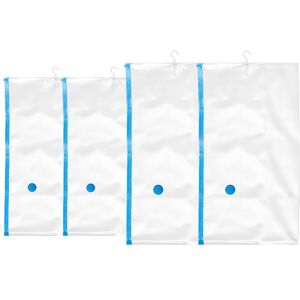 Relaxdays 24x Hanging Vacuum Storage Bags Compression Sack Set Relaxdays 24x Hanging Vacuum Storage Bags Compression Sack Set
